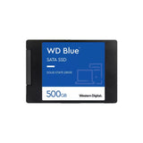 WD | Blue 500GB SATA SSD 2.5--/7mm cased |SATA 500GB