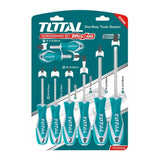 TOTAL | Screwdriver Set 8 Pcs | CR-V THT250608