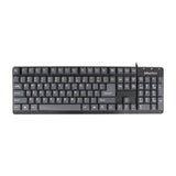 MEETION | USB Waterproof Wired Computer Keyboard Black | MT-K202