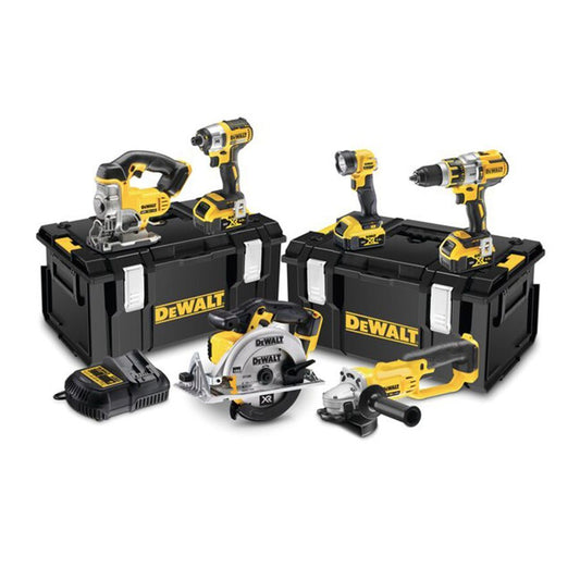 DEWALT | XR Cordless 6 Piece Kit 3 x 5.0Ah Batteries | DCK694P3-GB