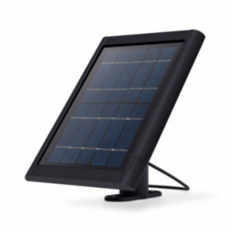 RING | Solar Panel V4 Black | MMWEISOLPANBK