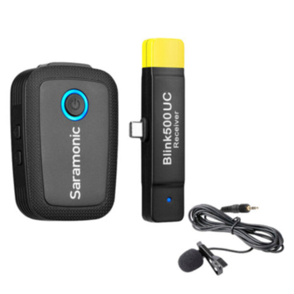 SARAMONIC | Blink 500 B5 & B6 Digital Wireless Omni Lavalier Microphone System for USB Type-C Devices (2.4 GHz) | MOTPIAS000067