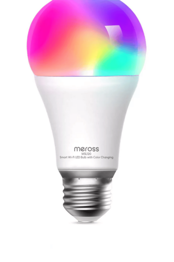 MEROSS | Smart Wi-Fi Led Bulb With RGB E27 (2 Pack) | MSL120HK