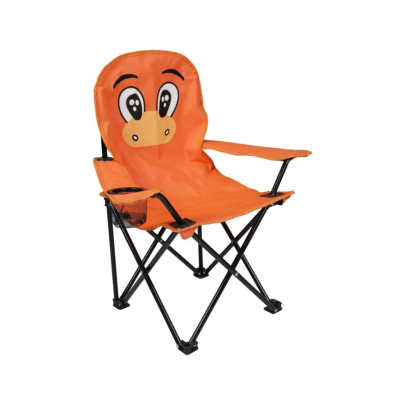 NOMAD | Outdoor Camping Folding Kids Chair Orange | ND-CC-0005