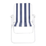 NOMAD | Outdoor Camping Flat Chair White/Black | ND-CC-0212