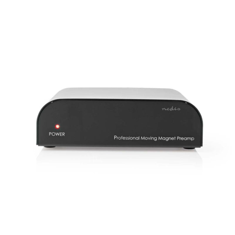 NEDIS | Preamplifier 2 RCA Female Input & 1 RCA Female Output Black | AAMP2402BK