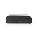 NEDIS | Preamplifier 2 RCA Female Input & 1 RCA Female Output Black | AAMP2402BK