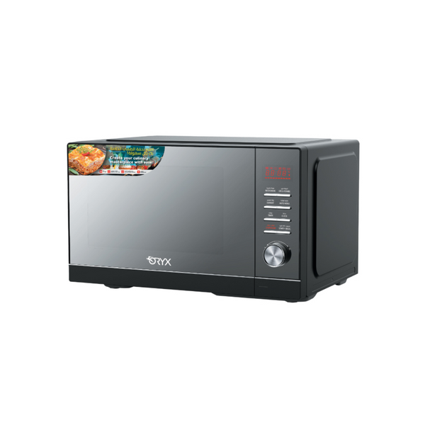 ORYX | OXDMW 25GBP GEA Microwave Oven with Grill 25ltr Digital Control Black | ORYCAPSDA00005