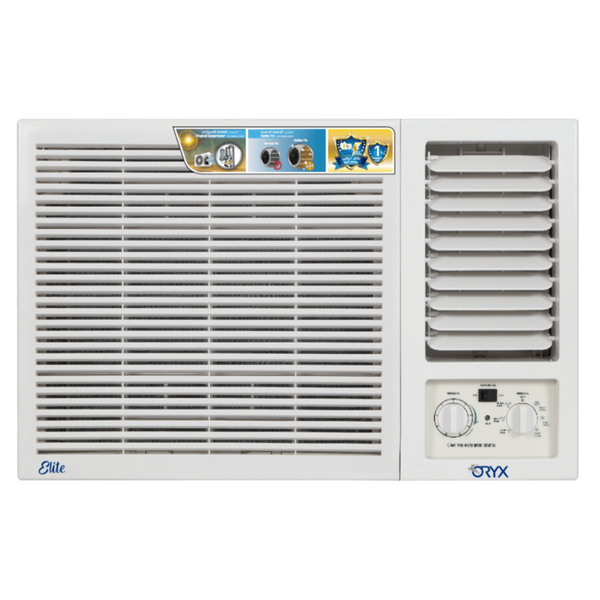 ORYX | ELITE Window AC 2 Ton, BTU 21011, 4 Star, Cool only, Rotary, R410A Gas, Golden Fins Technology | OXAWI-24C41-ECL