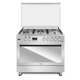 ORYX | Free Standing Cooker 90 60cm With 5 Gas Burners 2 Turbo Cooling Fan | F9S50GF-HIXODFS