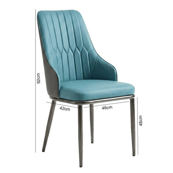 Lounge Side Chair blue | ch462-03