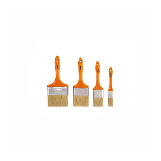 CLARKE | Paint Brush 2 inch Orange Color Compatible Plactic Handle White Bristle | PB2WC