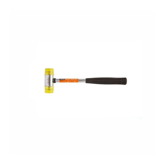 CLARKE | Plastic Hammer 27mm Steel Handle with Comfortable Black Rubber Grip | PH27C