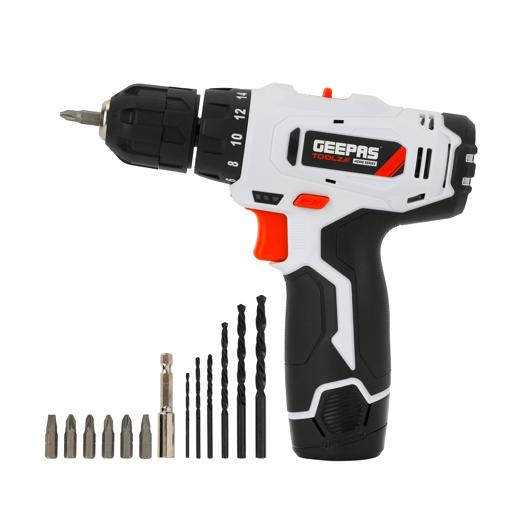 GEEPAS | 12V Cordless Drill Chuck Size 10 mm | GCD7628N