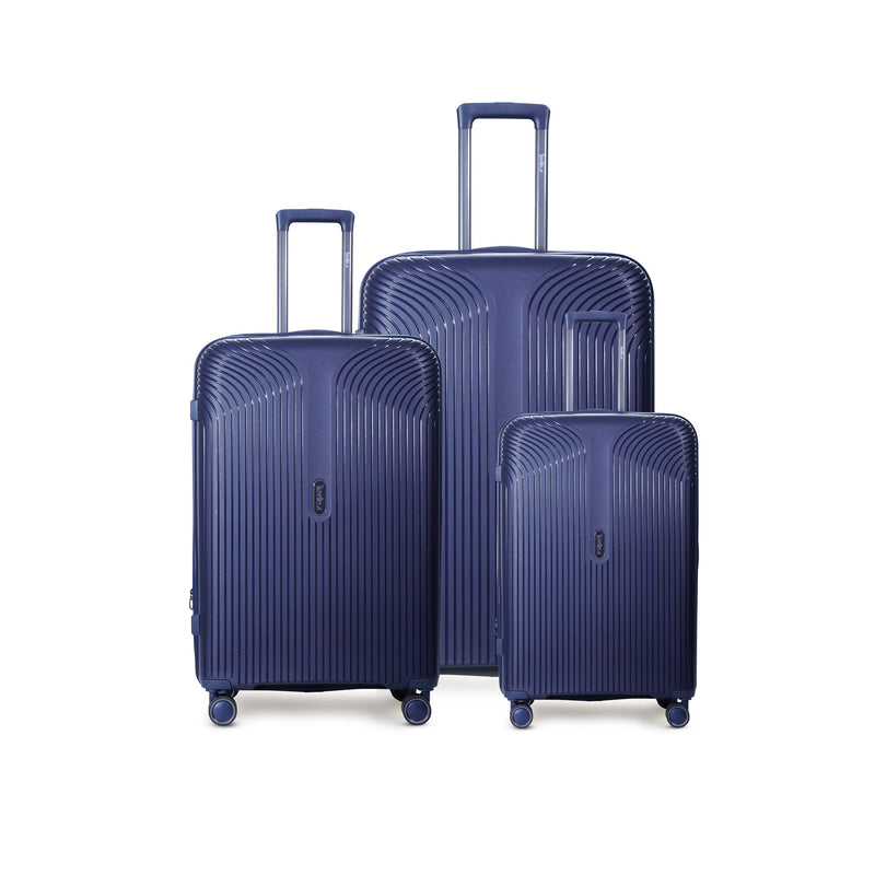 TRAVELLER | Freestyle 3PCS PP 8 Wheel Trolly 20