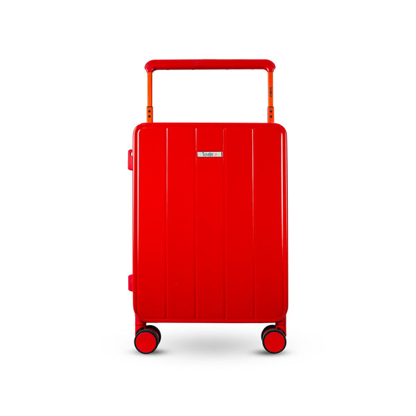 TRAVELLER | 4 Double Wheel Aluminum Hard Trolley 20 inches Assorted | TR3393