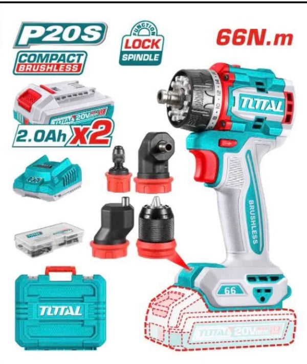 TOTAL | Multi-head Drill | TDLI206686 66 Nm