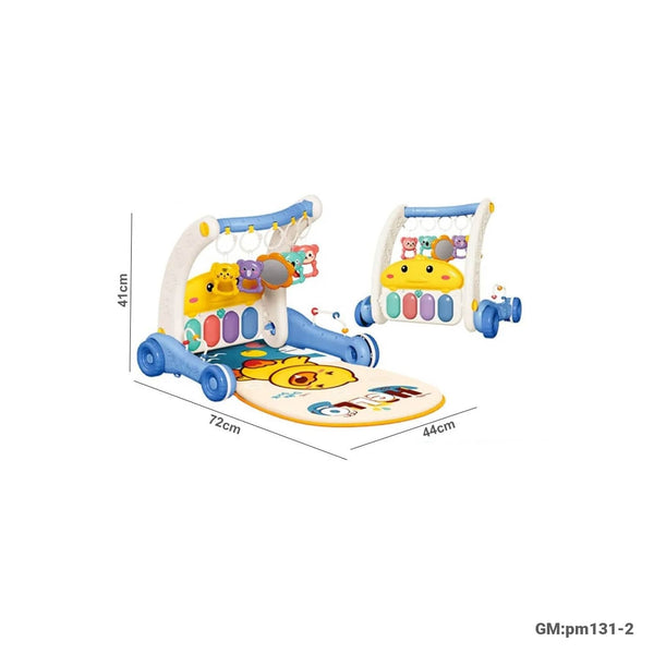Multi-functional 2in1 Baby Play Mat & Walker with Piano | pm131-2