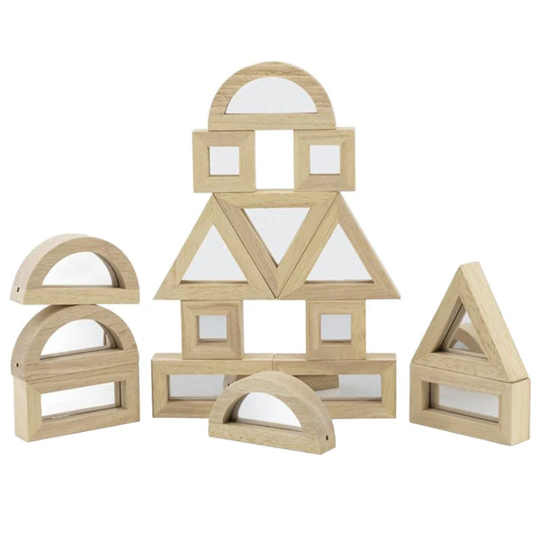 VIGA | Large Mirror Blocks 16pcs Set | 44564