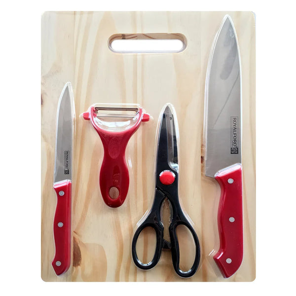ROYALFORD | 5 Pcs Deluxe Cutting Set | RF7826