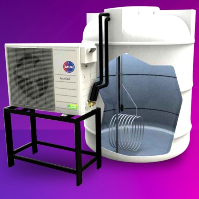 MIM | Roof Top Water Chiller Piston Compressor 2.0 Ton