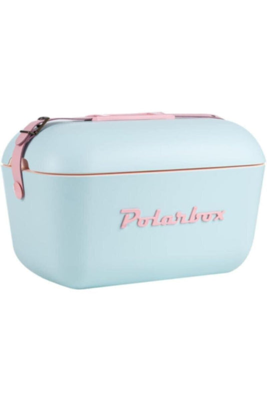 POLARBOX | 12 Liters Pop Cooler Box Sky Blue - Baby Rose | PB-9272