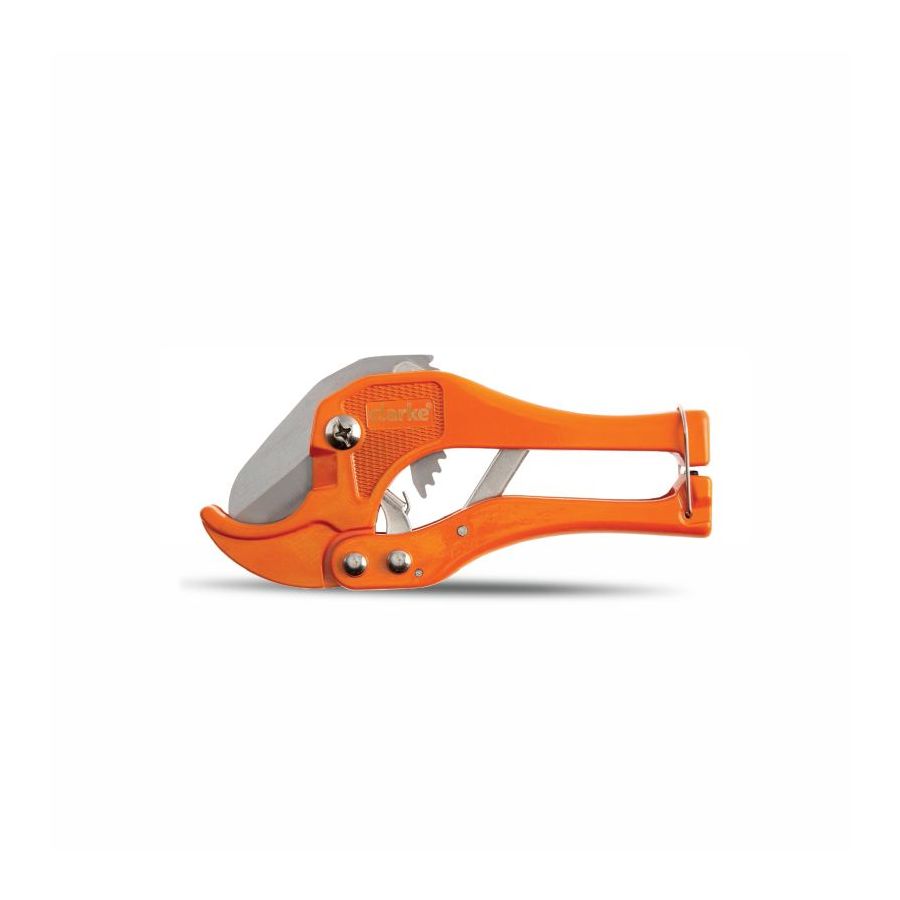 CLARKE | PVC Pipe Cutter 42mm Orange Color with Quick Release Mechanism & Safety Latch | PPC42C