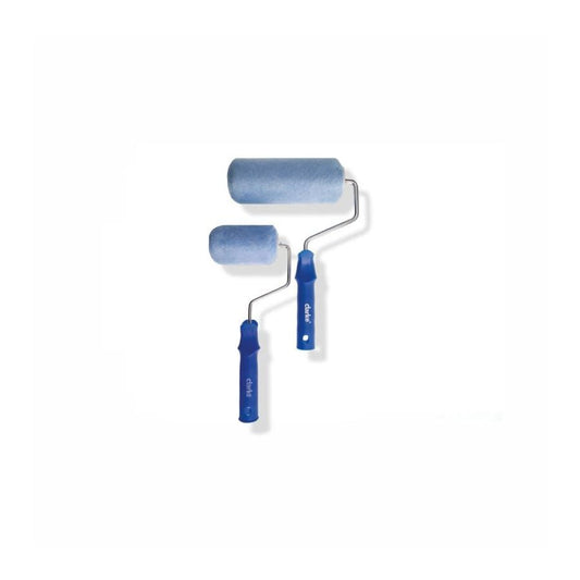 CLARKE | Paint Roller 9 inch Blue Color Refill & Handle with High Density Microfibre Fabric | PR9C