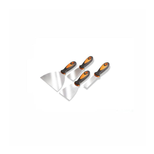 CLARKE | Paint Scrapper 6 inch Black/ Orange Rubber Insulated Handle with High Quality Stainless Steel Blade | PS6CL