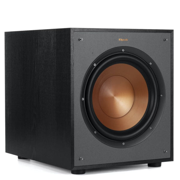 KLIPSCH | 10"inch Front-Firing Spun-Copper Sub Woofer 300W | R-100SW