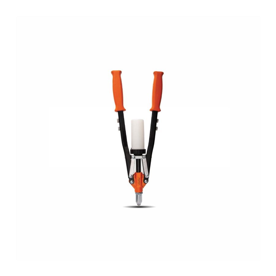 CLARKE | Riviting gun long arm upto 6.4mm Orange Color Handle Grip | RGLAC