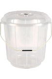 ROYALFORD | 18 Ltr Transparent Bucket Steel Handle 1X48 | RF11721