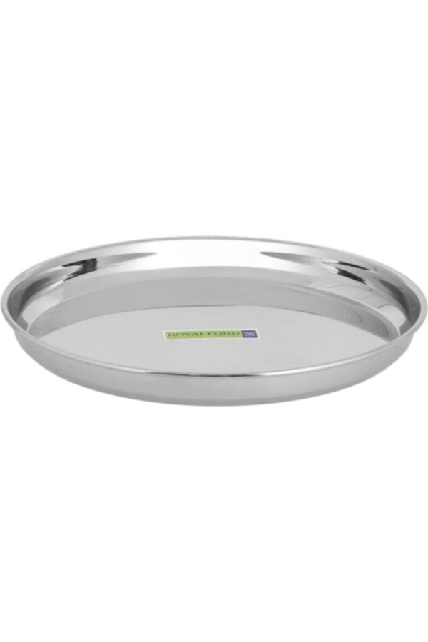ROYALFORD | 26.5CM Stainless Steel Beading Thali 1X36 | RF10161