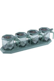 ROYALFORD | 4Pc Spice Jar Set-300ml 1x30 | RF10331