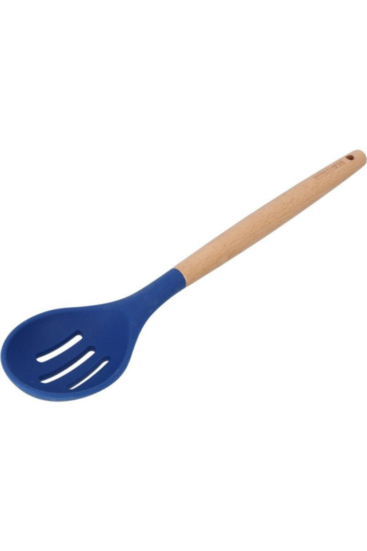 ROYALFORD | Silicone Slotted Spoon-Blue 1X100 | RF10652