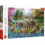 TREFL | Puzzles 1000 Lupine Family | 5900511105582