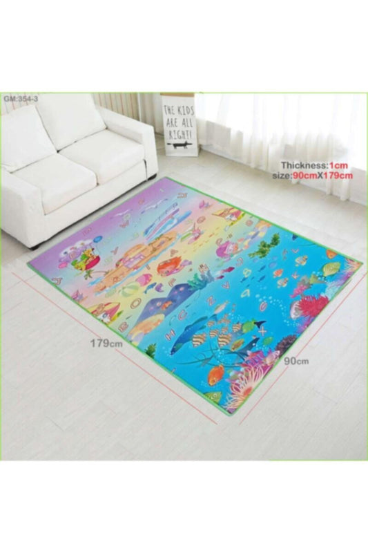 Safety Foam Floor Playmat For Baby 179x90cm | 354-3 Shape 8