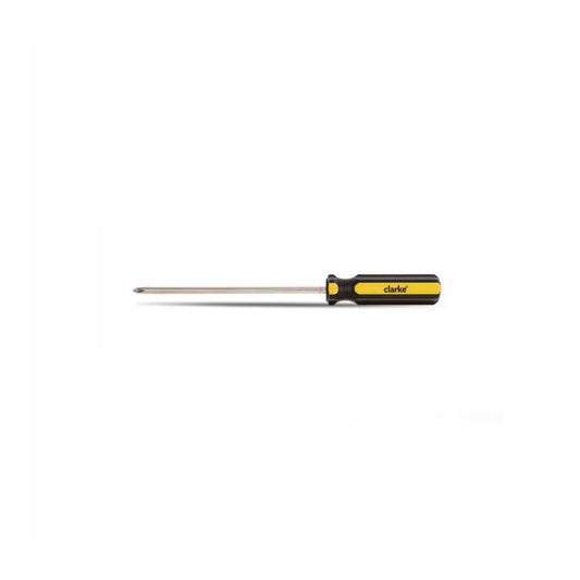 CLARKE | Screw Driver 6 inch Phillips Yellow/Black Acetate heavy-duty handle with Magnetic Tip | SDP6C