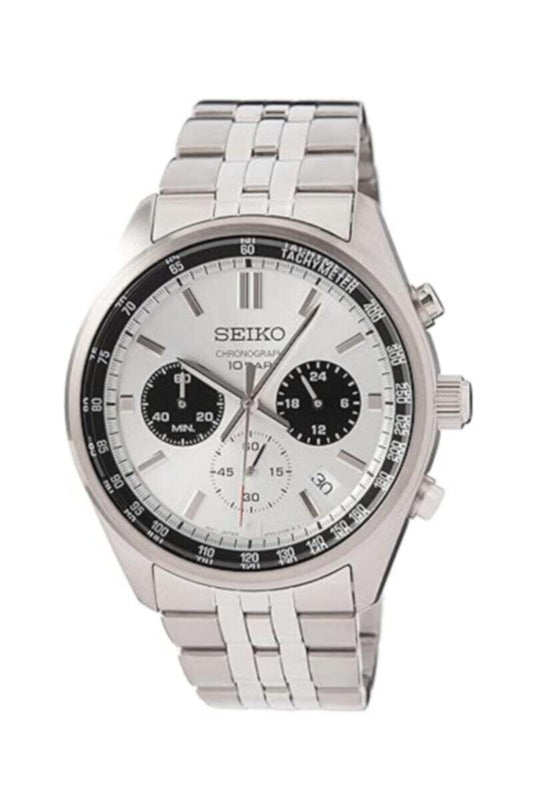 SEIKO | Analog White Dial Men's Watch | SSB425P1