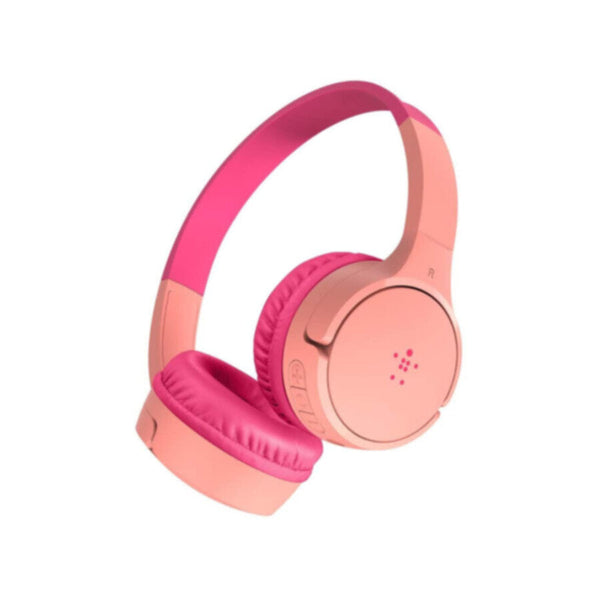 BELKIN | SOUNDFORM Mini Wireless On-Ear Headphones for Kids Pink | AUD002btPK