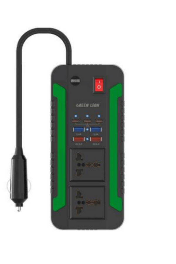 GREEN LION | Spark 300W Power Inverter Black