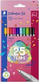 STAEDTLER | Triplus Fineliner Celeberation Set  8+2 Bls 10 Colors | ST-334-BK10TA