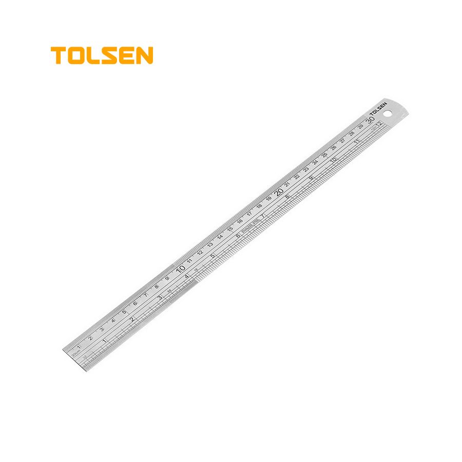TOLSEN | Stainless Steel Ruler 40" (METRIC AND INCH) | 35030