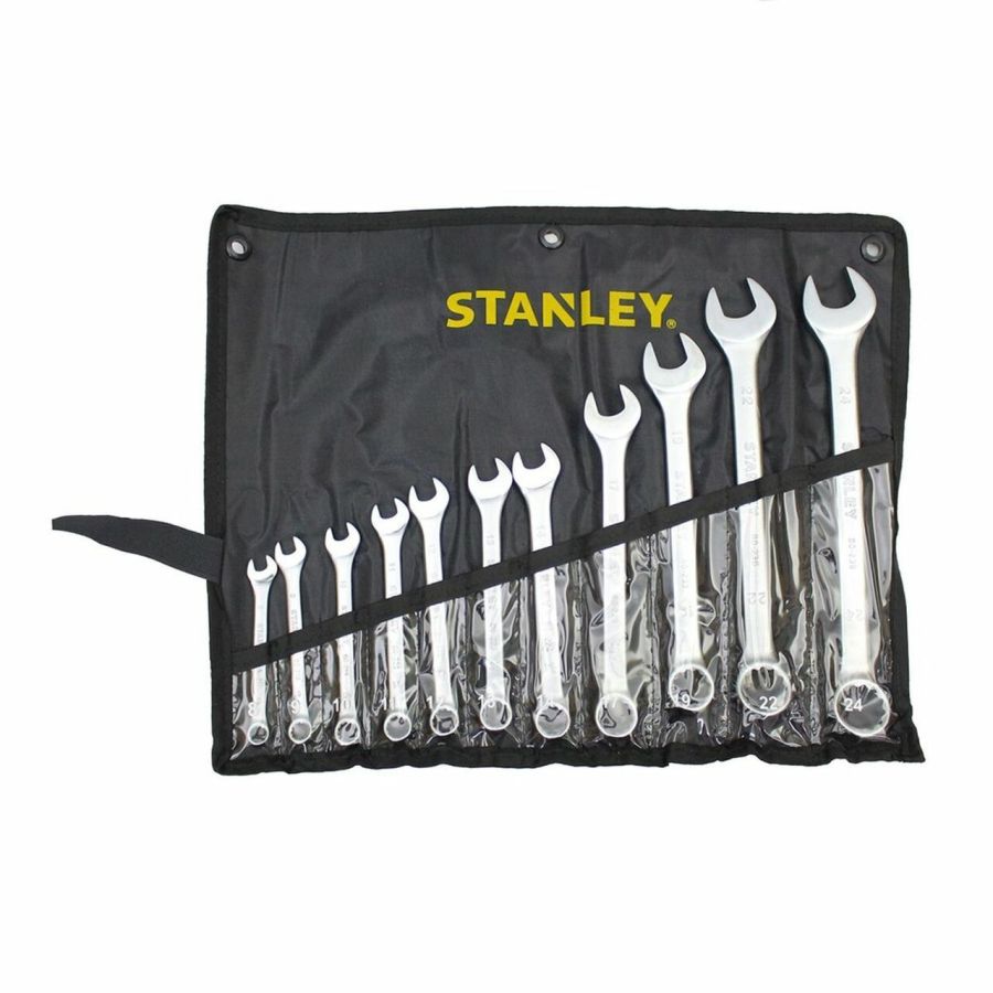 STANLEY | Combination Spanner Set 8mm-24mm Pouch Set 11Pc | STMT80942-8
