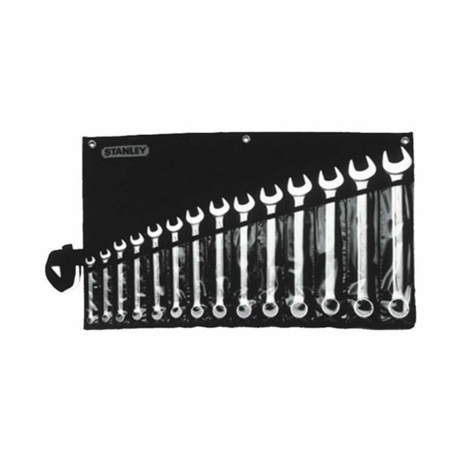 STANLEY | Combination Spanner Set 8mm-19mm Pouch Set 14Pc | STMT80944-8