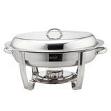 SUNNEX | Stainless Steel Regal Oval Chafer 5.5Ltr X21761 | SX-020