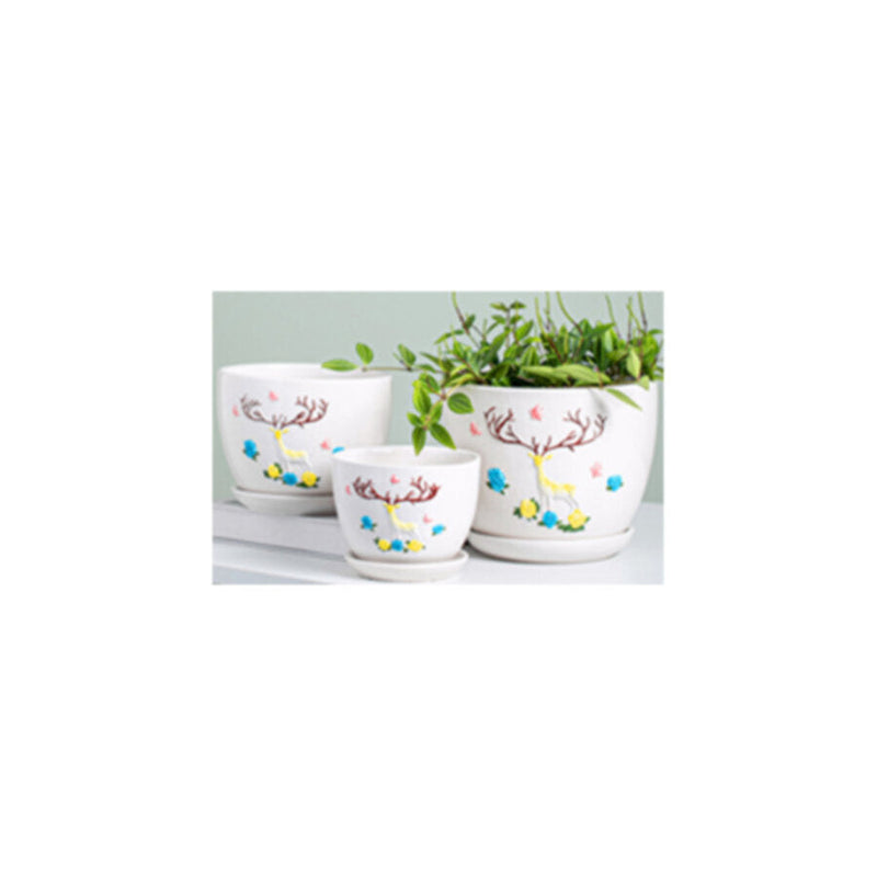 Table Ceramic Pot for Plants Single | 10cm X 9cm