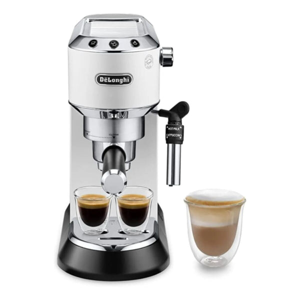 DELONGHI | Dedica Style Pump Espresso Machine White EC685.W | TE0185799
