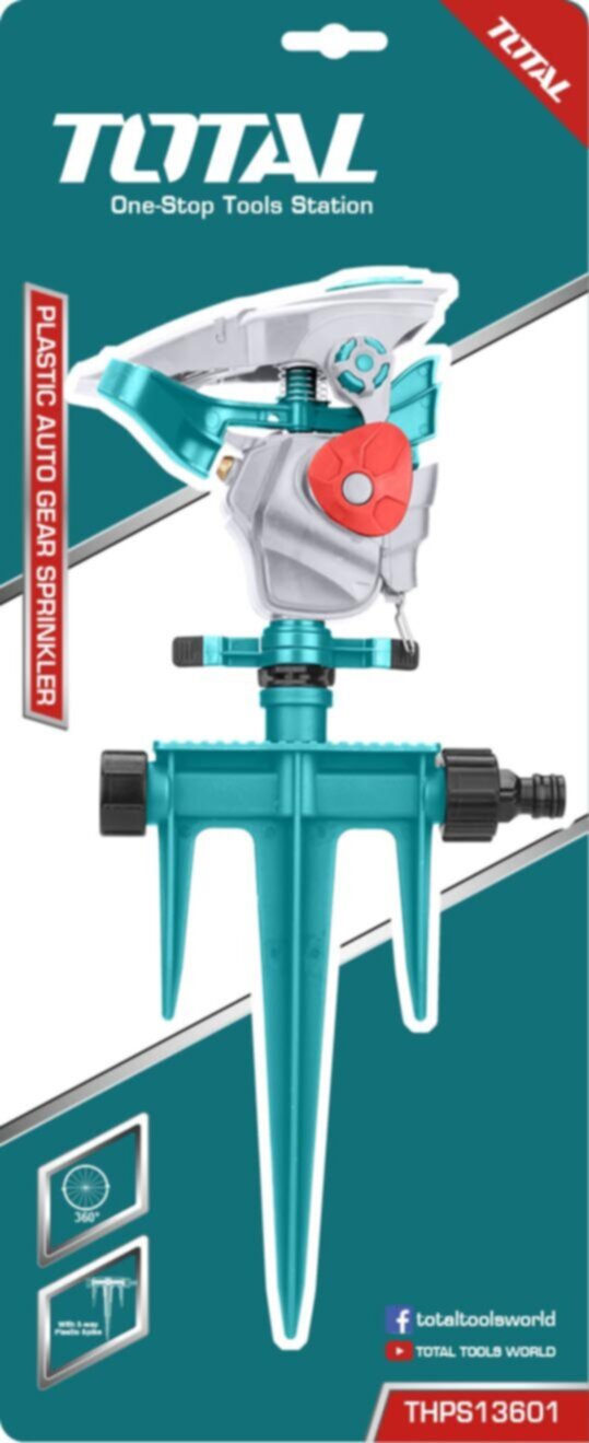 TOTAL | Plastic Auto Gear Sprinkler | THPS13601