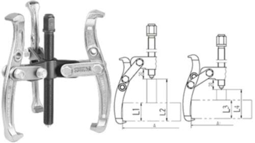 TOTAL | Three Jaws Puller 6" | THTGP366